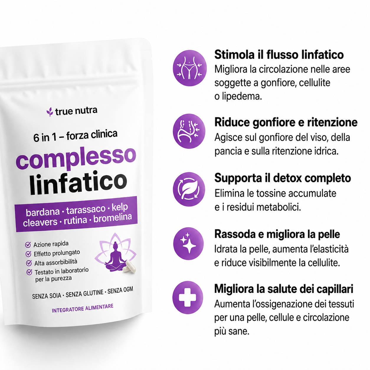 Complesso linfatico 6 in 1